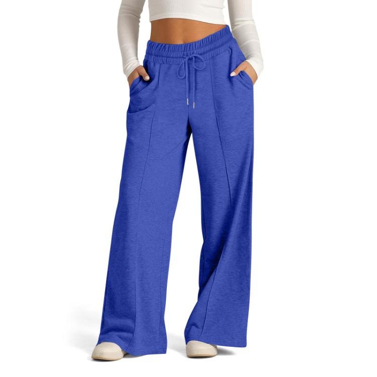 Pantaloni da Yoga Larghi a Gamba Dritta da Donna Pantaloni Tuta a Gamba Larga per Palestra all'Aperto Corsa e Uso Casual