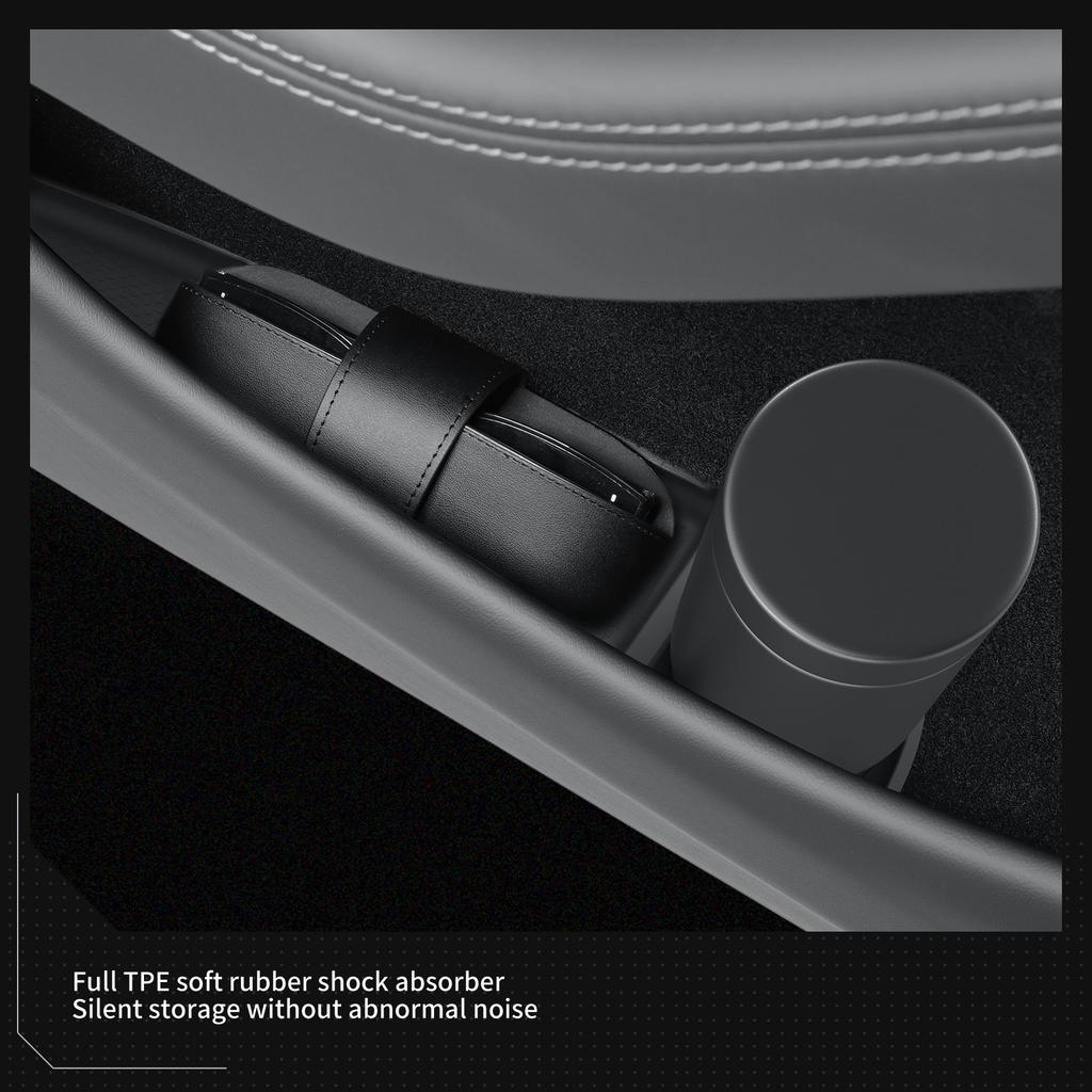 for Tesla Model Y Juniper/Launch 2025 Car Door Side Storage Pad Interior Accessories Gate Slot Anti Dirty Storage Box Tray