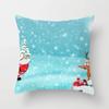 Santa Claus Christmas Pillow Set Sofa Gift Home Decoration Pillow Case Christmas Gift Pillow Case