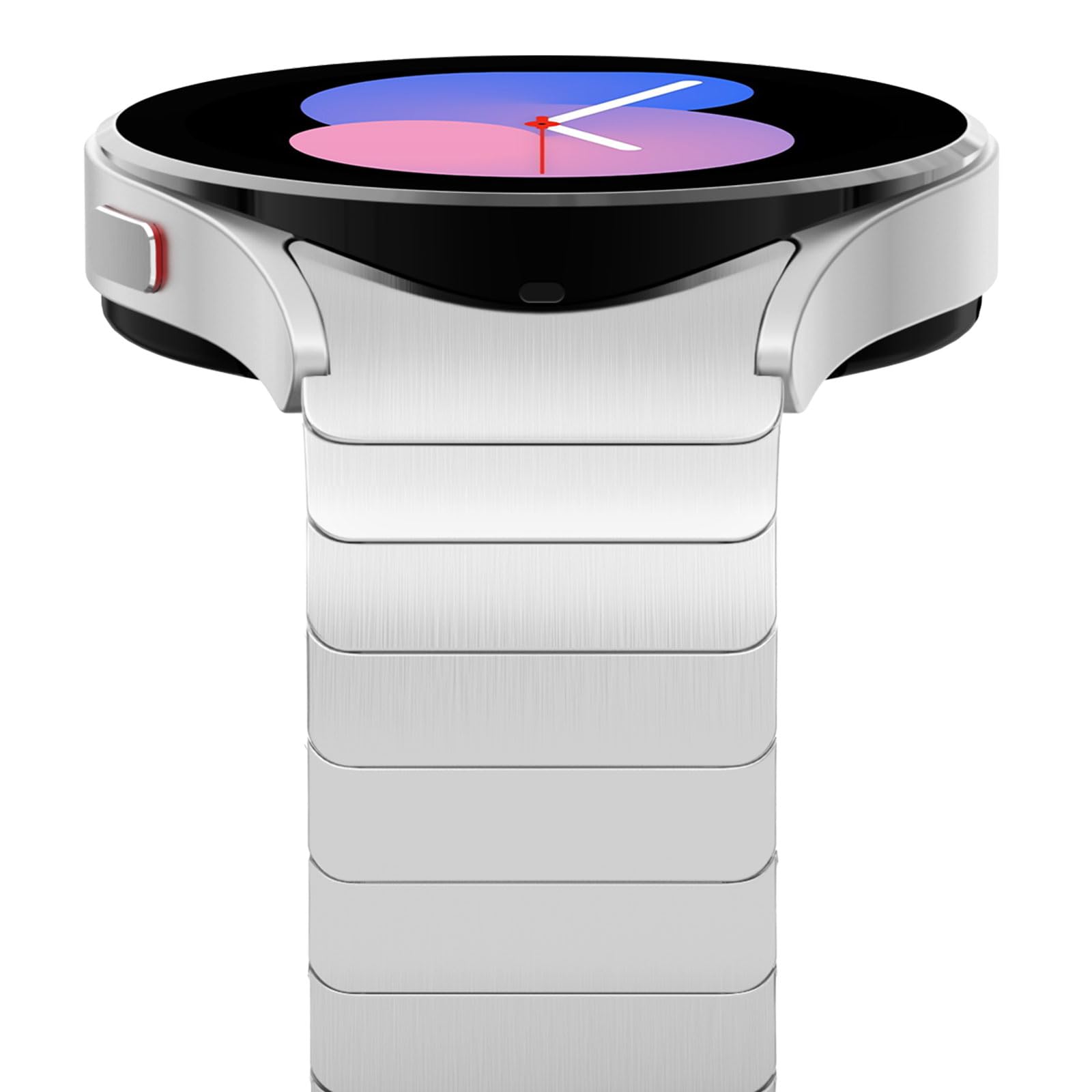 

Роскошный титановый ремешок без зазоров для Samsung Galaxy Watch 6 5 4 Classic 40 44 45 46 мм 42 мм Браслет из нержавеющей стали 316 For Watch6 Classic43