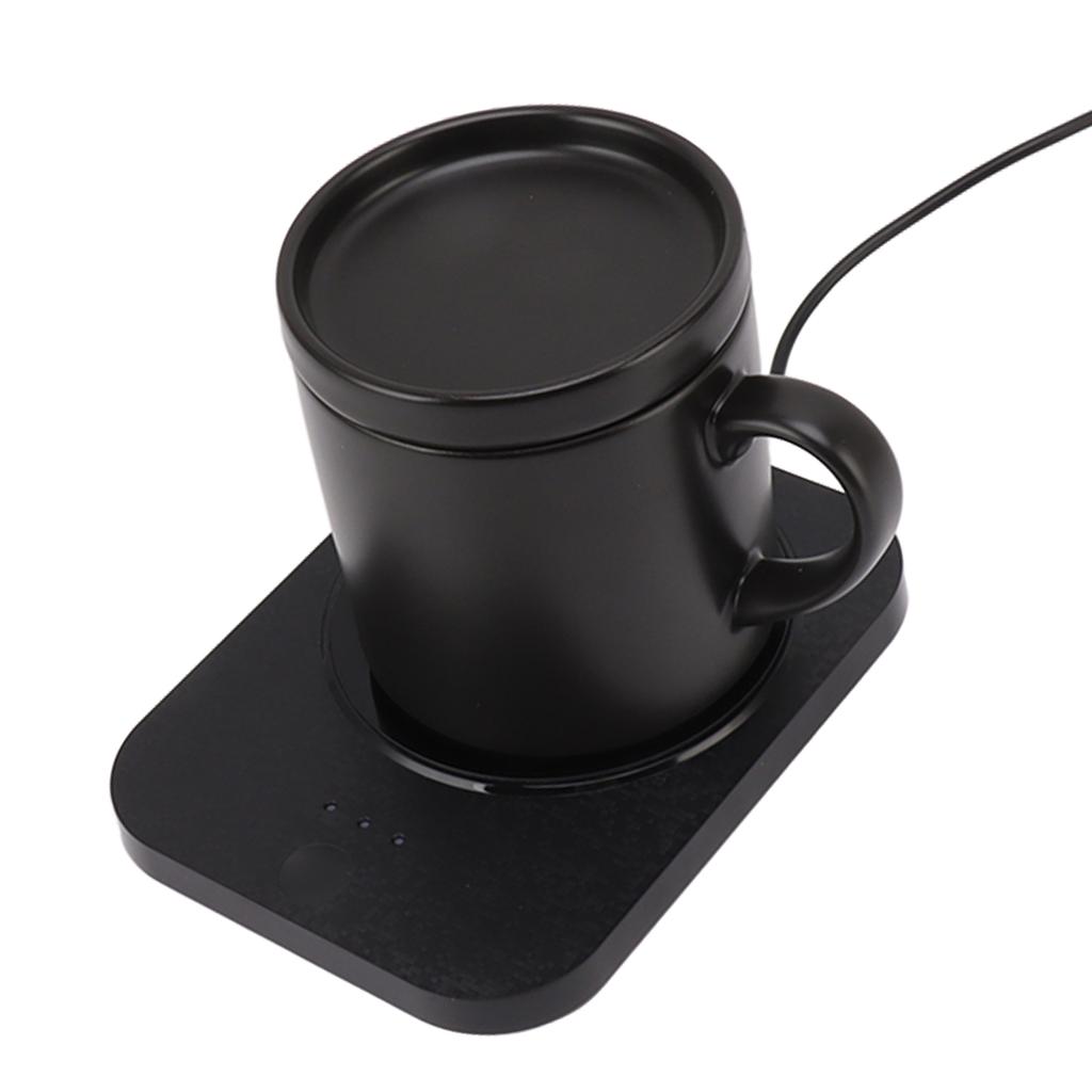 55 celsius  Mug Warmer USB Powered Milk Cup Warmer with 3 Temperature Settings for Home and Office Desk Use