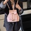 Small Backpack Women's New Mini Rhombus Chain Bag Retro Fashion Casual Versatile Backpack Tide