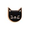 Black And White Cat Enamel Pins Hugging Cats Brooches Cartoon Cute Animal Backpack Lapel Custom Badges Jewelry Gifts For Friends