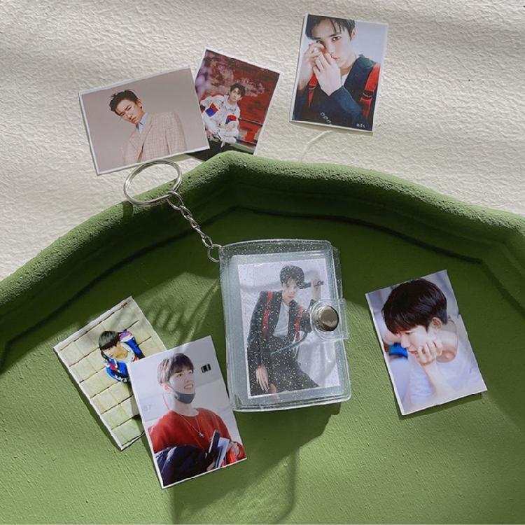Instant Pictures Interstitial Storage Card Book Keychain Lover Memory Gift