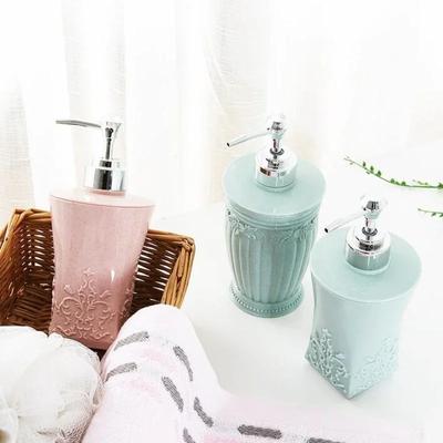 European Carved Bath Gel For Household Hotels Body Lotion Dispensing Bottle Shampoo Empty Bottle Press Bottle Lotion Bottle