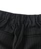 ANALOG MOOD Striped Back Elastic Wide Slacks (Black)