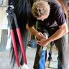 Clește pentru copite Clește de potcovar pentru reparare Instrument Clește de potcovar Clești tăietori pentru reparare potcoavă Clește pentru copite animale Cal Vacă