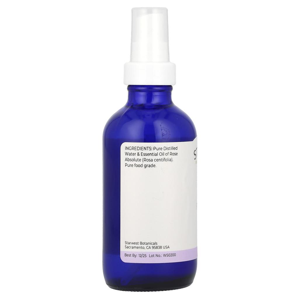 Flower Water, Rose, 118Ml(4Fl Oz)