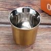 304 Stainless Steel Heat Insulated Double Layer Coffee Cup Mug for Home Coffee ShopGold