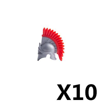 MOC Medieval Soldier Figure Building Block Warhorse Cloak Sword Saddle Helmet Military Accessories Gift Toys Kids Bricks