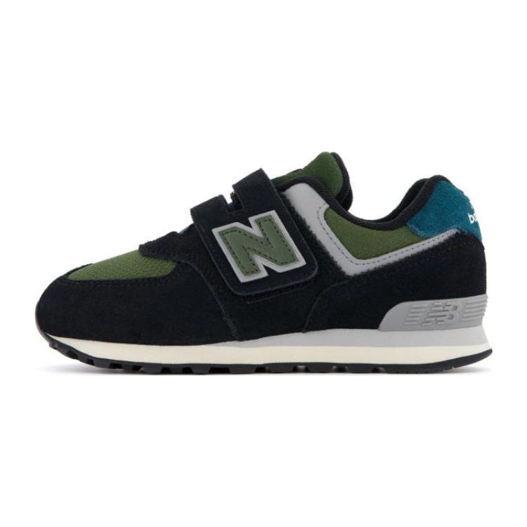 

New Balance NB 574 Series Амортизирующие Прочные Детские Повседневные Кроссовки Детские Повседневные Кроссовки Черные PV574KBG 30
