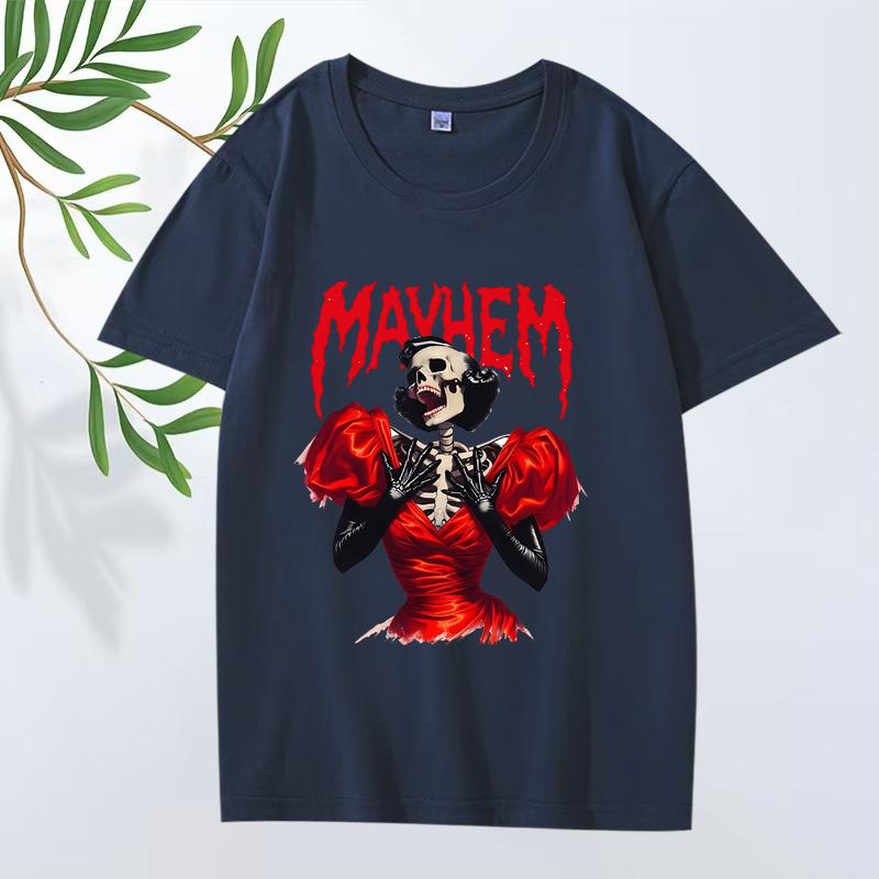 

Mayhem Ball lady gaga fashion T Shirt 2025 Unisex s Women Oversized 100 Cotton cool funny short sleeve Summer print Unisex tops 4XL