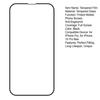 Tempered Film Ultimate Clear Protection with Perfect Display Fitting Tempered Film for iPhone15/Pro