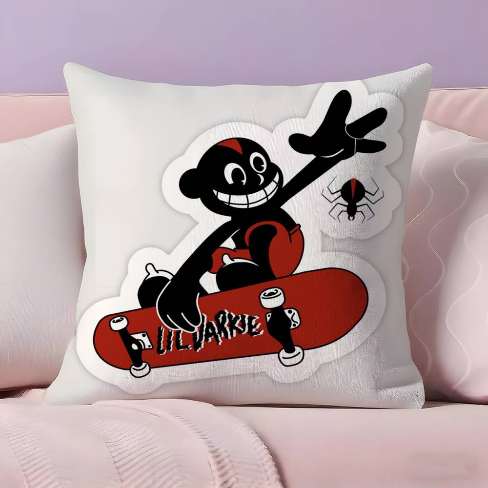 L-Lil D-Darkie Rapper Pillow Case  Ultra Soft Skin Friendly Fabric Cloud Like Comfort & Concealed Zipper