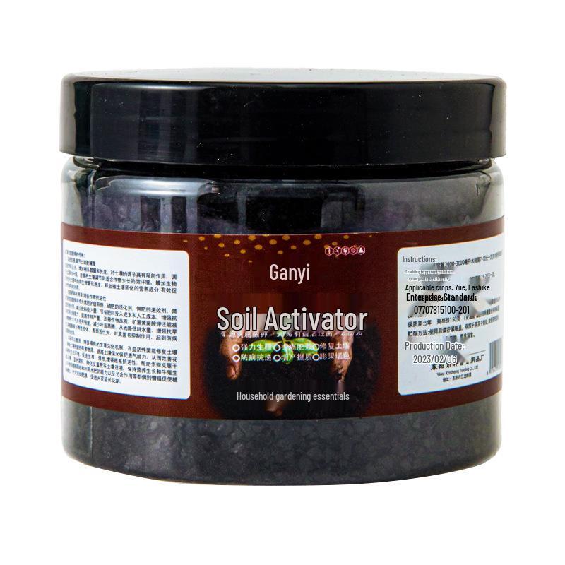 Potassium Humate Soil Activator: Water-Soluble Fertilizer & Anti-Compaction Conditioner