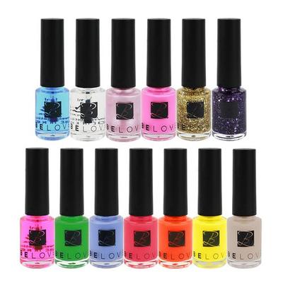 Belove Manicure Nail Color/Top/Base/Strengthener 1 8ml