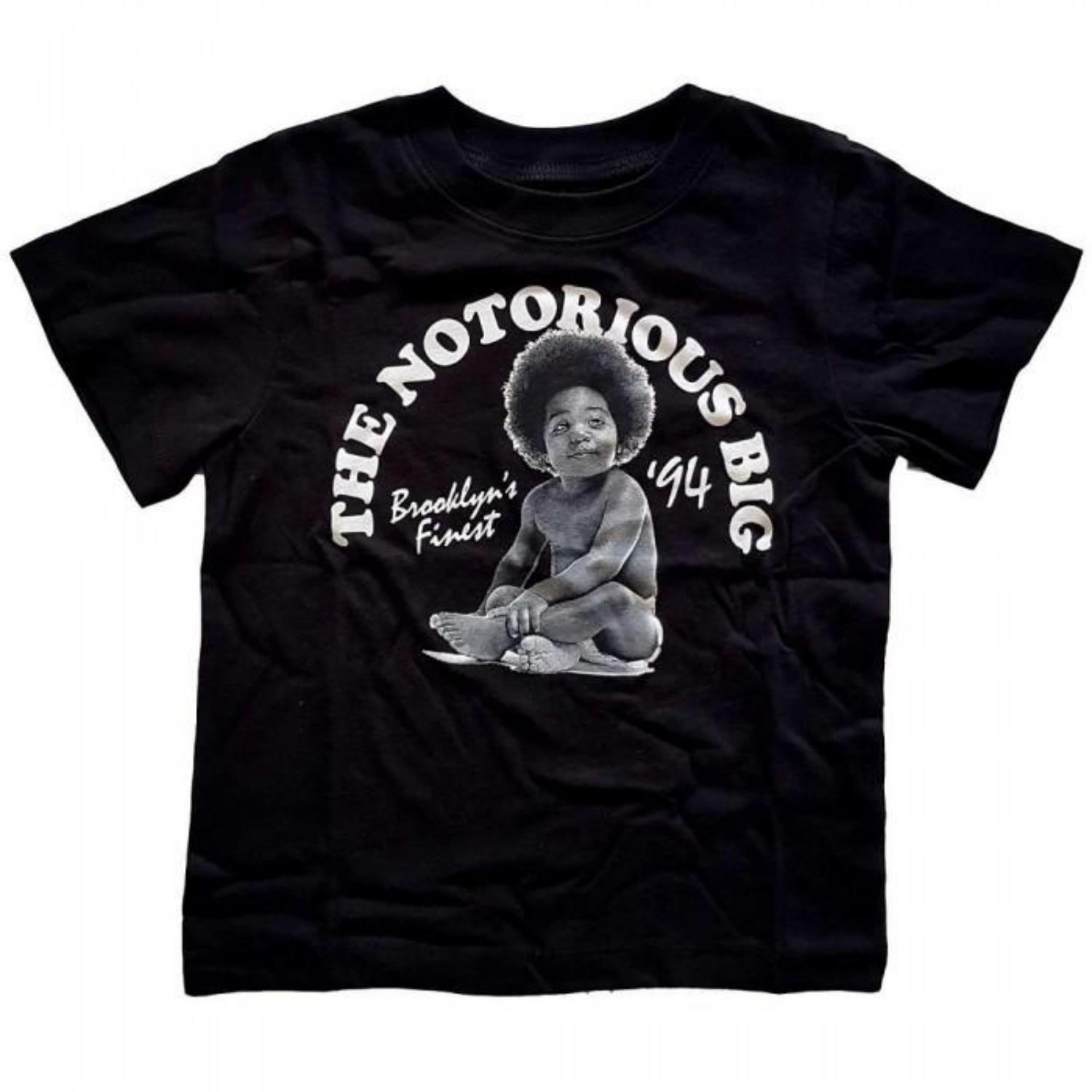 Notorious B.I.G. Childrens_Kids BrooklynÂ´s Finest 94 T-Shirt S чёрный