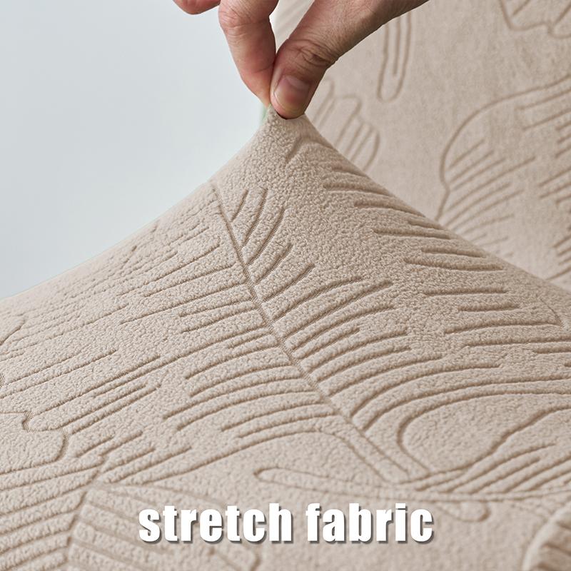 1PC High Back XL Size Dining Chair Covers Stretch Jacquard Chair Seat Covers Nordic Washable Protector Cover for Wedding Party