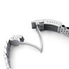 22mm Metal Watch Band Jubilee Bracelet for Seiko 5 Sports SBSA001 and Others