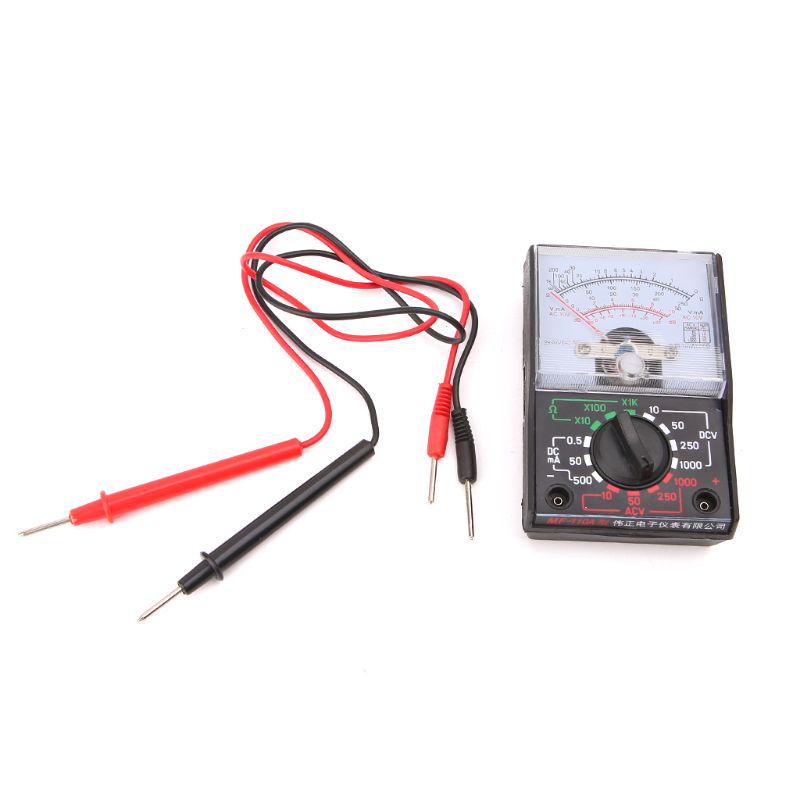 Voltmeter Ammeter Resistance Meter Analog Multimeter Tool 250mA for