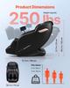 VEVOR Massage Chair, 3D Zero-Gravity Full Body Massage Chair with Extendable Footrest, Automatic Modes, Airbags, Waist & Leg Heating
