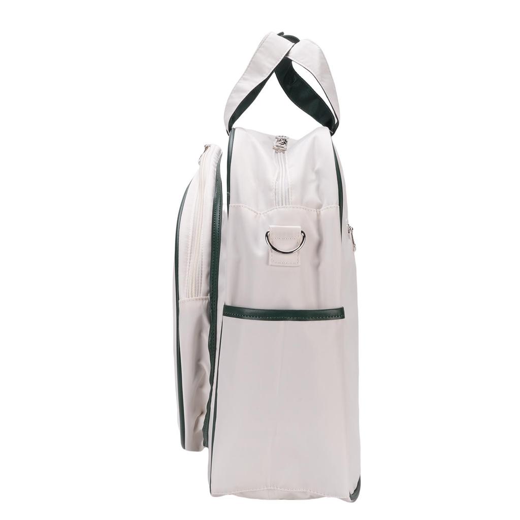 Tennis Racket Bag Waterproofing with Separate Shoe Compartment Insulated Cup Pocket Tennis Racquet Shoulder Bag for