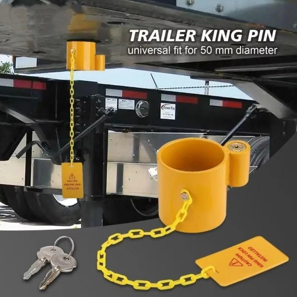 Anti Theft Gooseneck Coupler Lock Heavy Duty Coupling Lock King Pins Locks Container Trailer