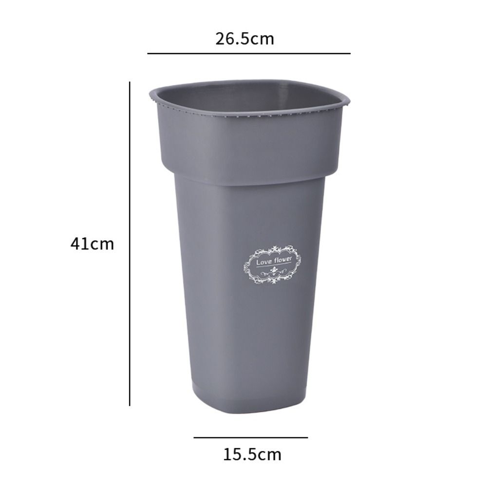 

Пластиковые ведра для демонстрации цветов Скандинавские кашпо для растений Ведра для цветов Домашний свадебный декор Gray-Style C-L