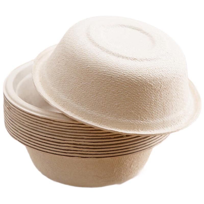 Chahua Sugarcane Pulp Disposable Paper Bowls
