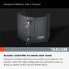 TASCAM TM-AR1 Reflection Filter Microphone Shield