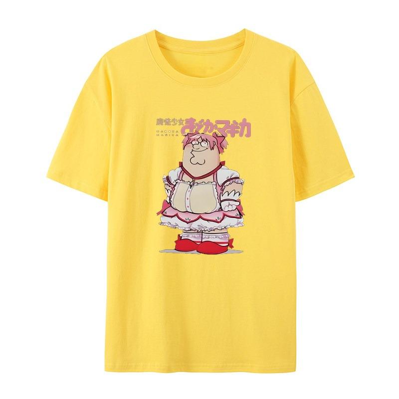 Interesting Magical Girl Classic White Casual Tshirt Mens and Womens Luxury Brand Top