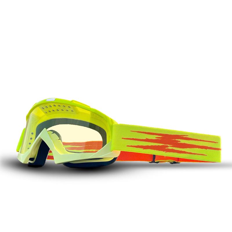 Retro Off-Road Motorcycle Goggles - Wind & Sand Protection for Harley Riders