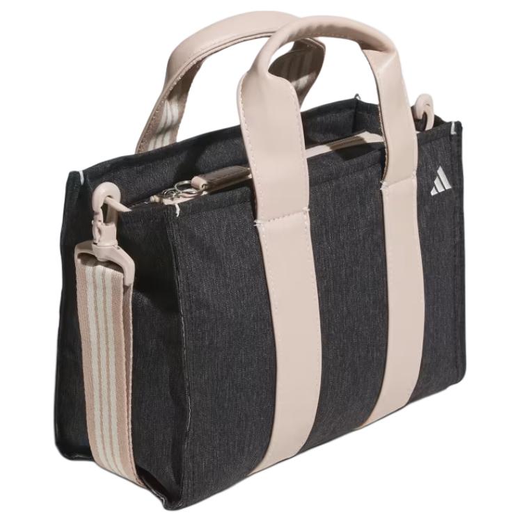 New Adidas Polyamide Tote Bag Shopping Bag Shoulder Bag Crossbody Bag Handbag Unisex Black JN9437