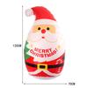 Inflatable Santa Claus Tumbler Thicken Snowmans Decoration Ornaments Windproof Christmas Thanksgiving Party Props