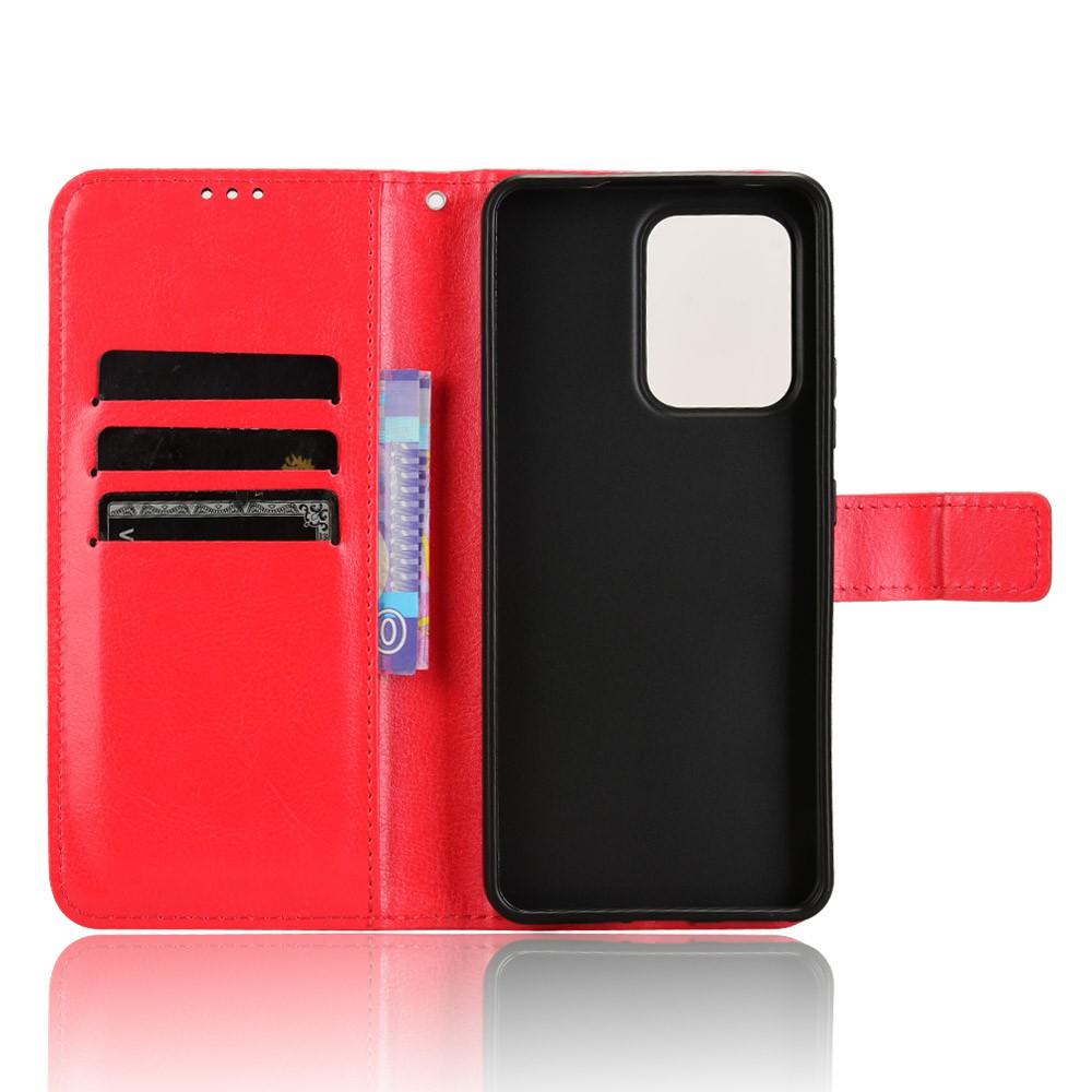 For Oppo Reno13 F 5G (Reno 13 FS 5G)/4G Case Crazy Horse Texture PU Leather Phone Wallet Cover