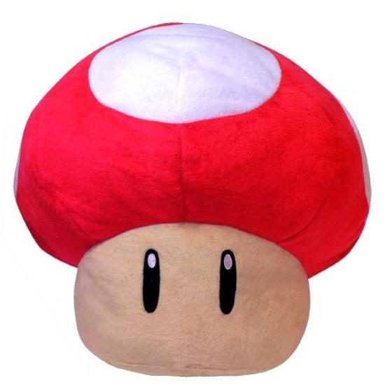 

Taito Super Mario Super Mushroom Plush Toy (Red)