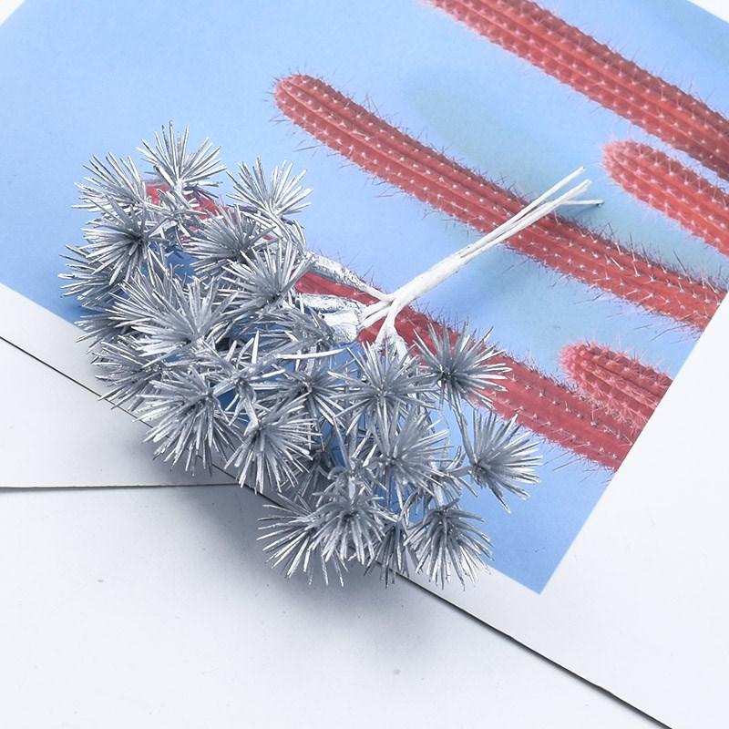 

6 шт. Искусственные растения Аксессуары для домашнего декора Рождественская гирлянда Сделай сам Подарочная коробка Искусственная трава Свадебные аксессуары Распродажа 6 Pieces