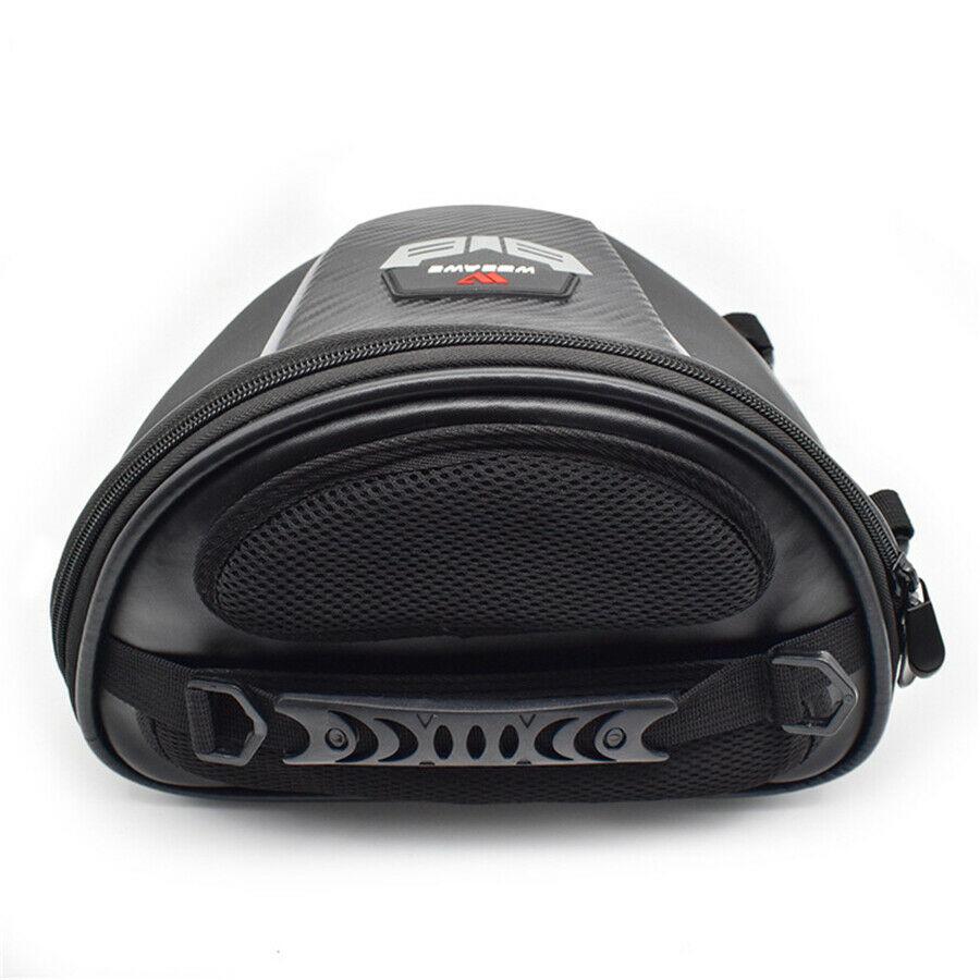 Motorcycle Bike Cycling Rear Seat Bag Multiple Pocket Tool Storage Shoulder Pack