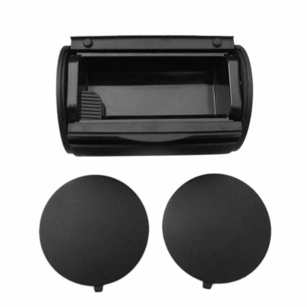 Kit Posacenere Posteriore Posacenere Con Tappi Laterali Accessori Interni Compatibile Per Volkswagen Golf 4 Mk4 nero