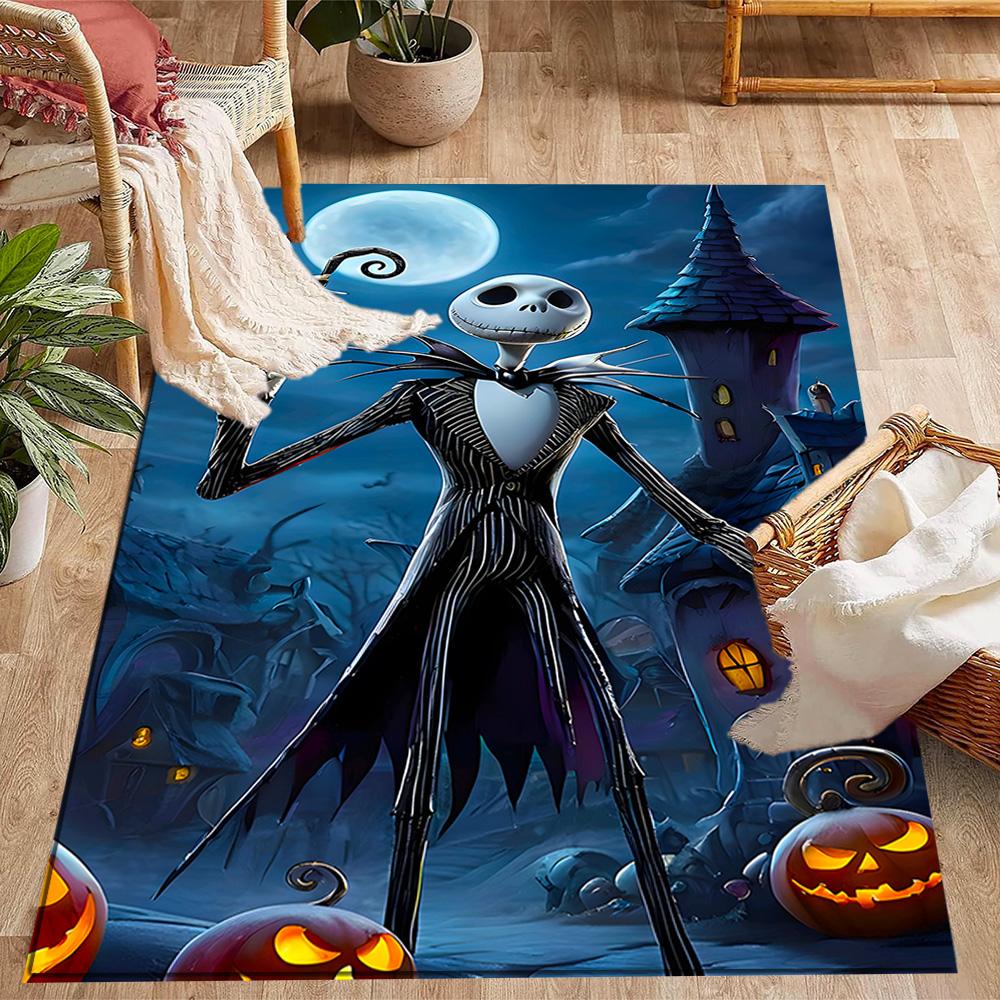 Nightmare Before Christmas Floor Mat Suitable for Bedrooms Outdoor Decorate room Foyer Antislip Carpet Office home decor Wedding Party Gift