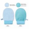 Massage Texture Dead Skin Scrub Gloves Deep Cleaning Body Exfoliating Mitt  Bathing