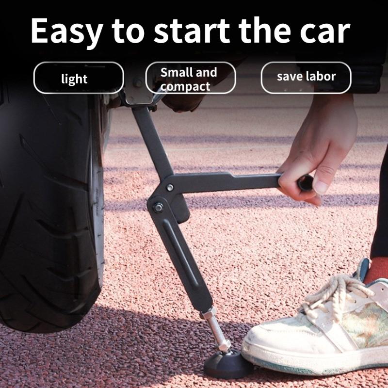 Motorcycle Stand Labor Saving Foldable Wheel Chain Cleaning Maintenance Stand Practical Motorcycle Lift Stand Jacks