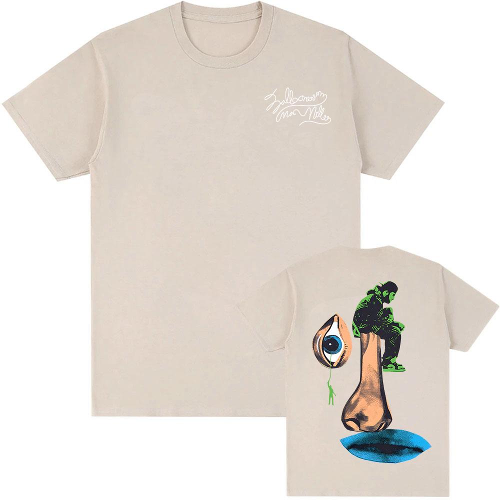 Macc Miller Balloonerism Tshirt Cotton High Quality Summer Tee-shirt Ropa Hombre Camisetas Short Sleeve O-neck Women T-shirt