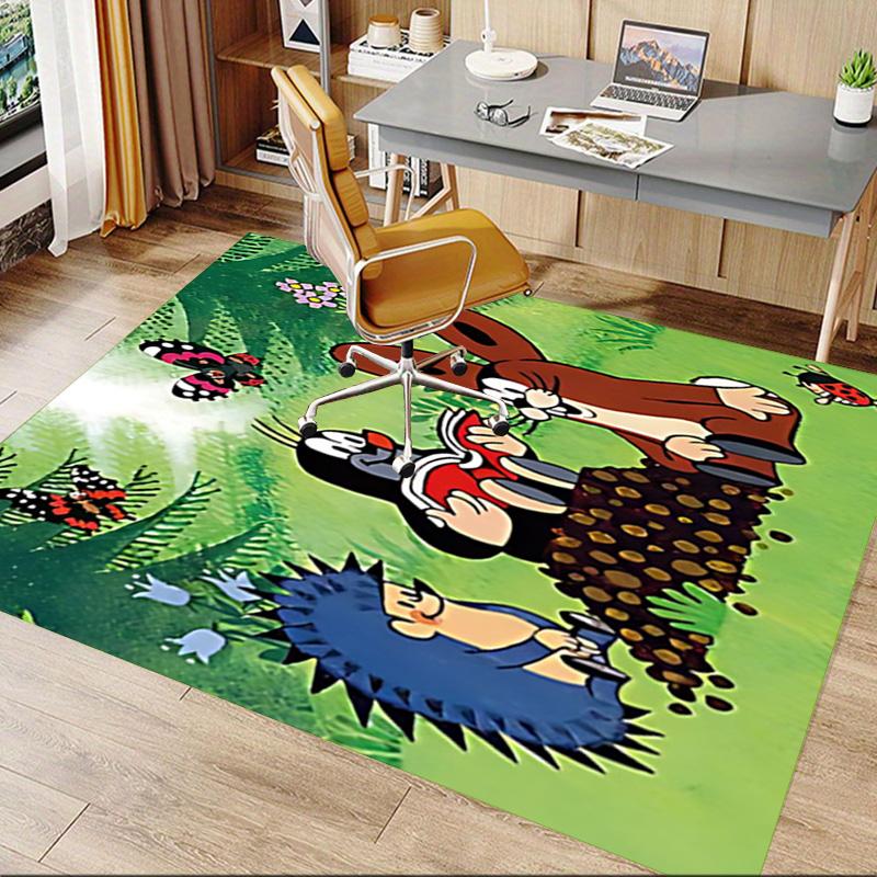 Butterflies Friends Carpet For Playroom Bedroom Living Room Sofa Home Decorkids Game Area Rug Nonslip Floor Mat