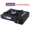 Portable Outdoor Windproof Butane Gas Camping Stove with Hot Pot Feature