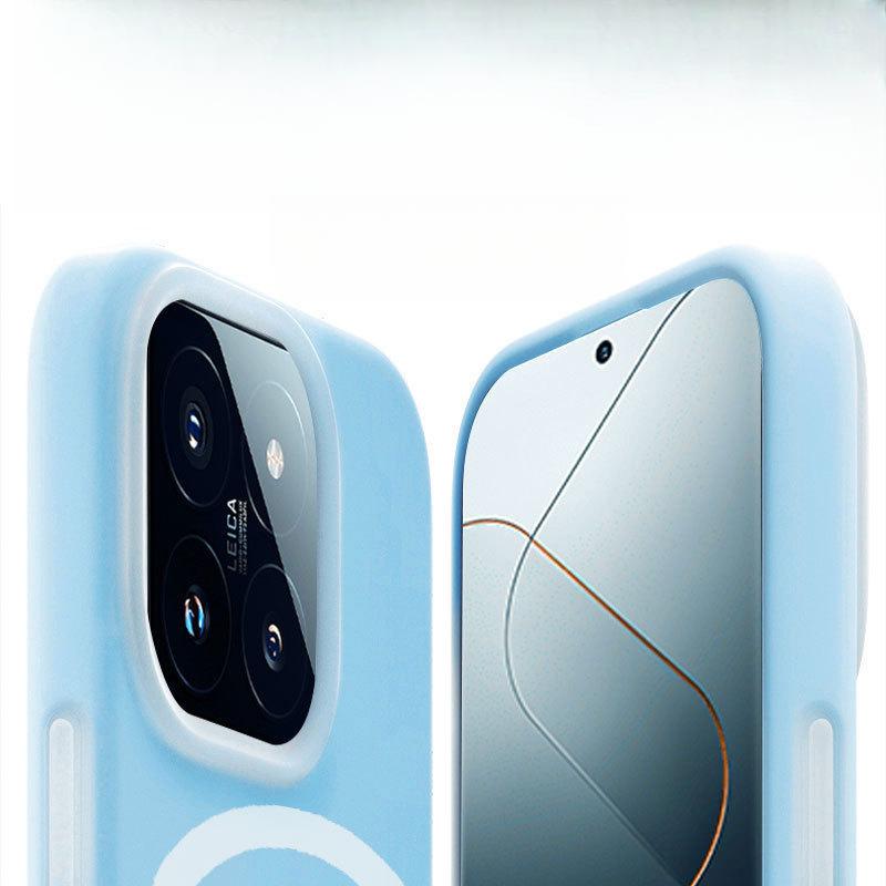Applicable To Xiaomi 14 Ultra Mobile Phone Case Official Jelly Liquid Silicone Xiaomi13 All-inclusive Skin-friendly Feel