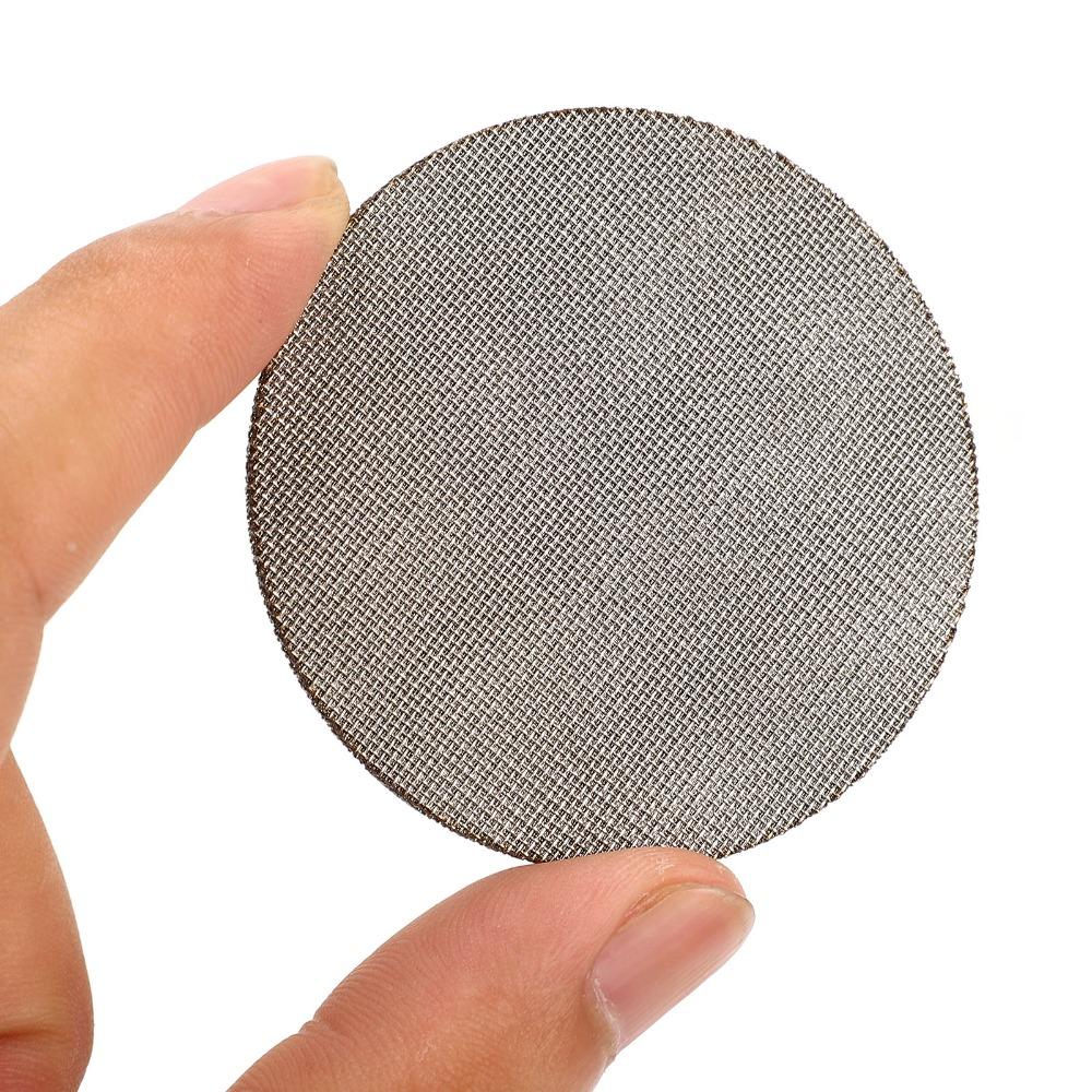 2 Pcs Set Stainless Steel Espresso Puck Screen Portafilter Screen Portafilter Basket