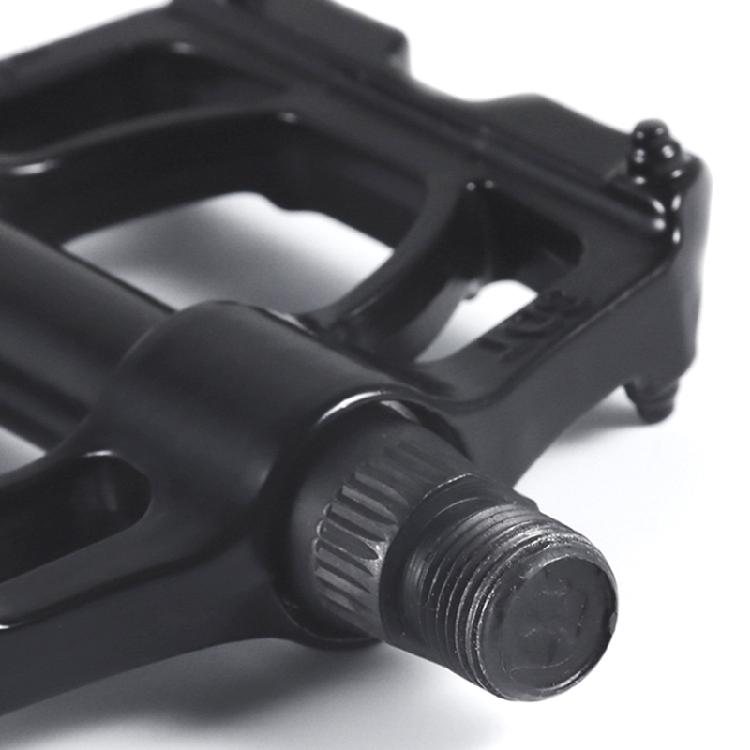 Aluminum Alloy Bicycles Flat Pedals 4 Bearings Bicycles Platform Pedals Replacement Wide Flat Cycling Pedals Enduring