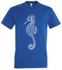 Sea Horse II Mens T-Shirt Seahorse Tattoo Old School Sailor Nautical Star