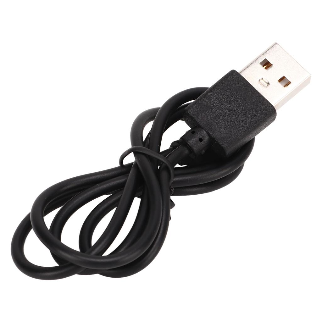 2kolíková nabíječka hodinek Magnetická Univerzální Přenosná USB nabíjecí kabel pro chytré hodinky Černá 2,8?9 mm
